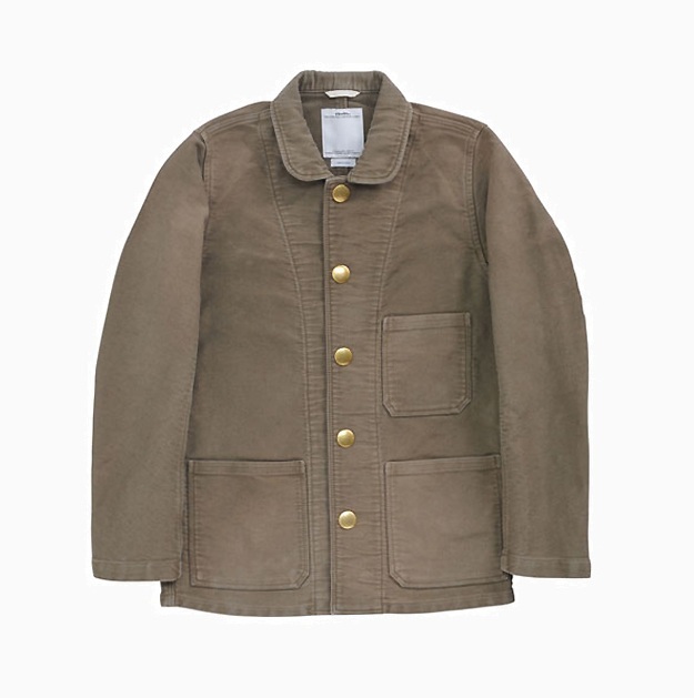 VISVIM CUNNINGHAM SMOCK JACKET (DMGD MOLESKIN) (( USED A )) 中古美品 - SIZE 1 PRE ORDER ITEM (預訂中)