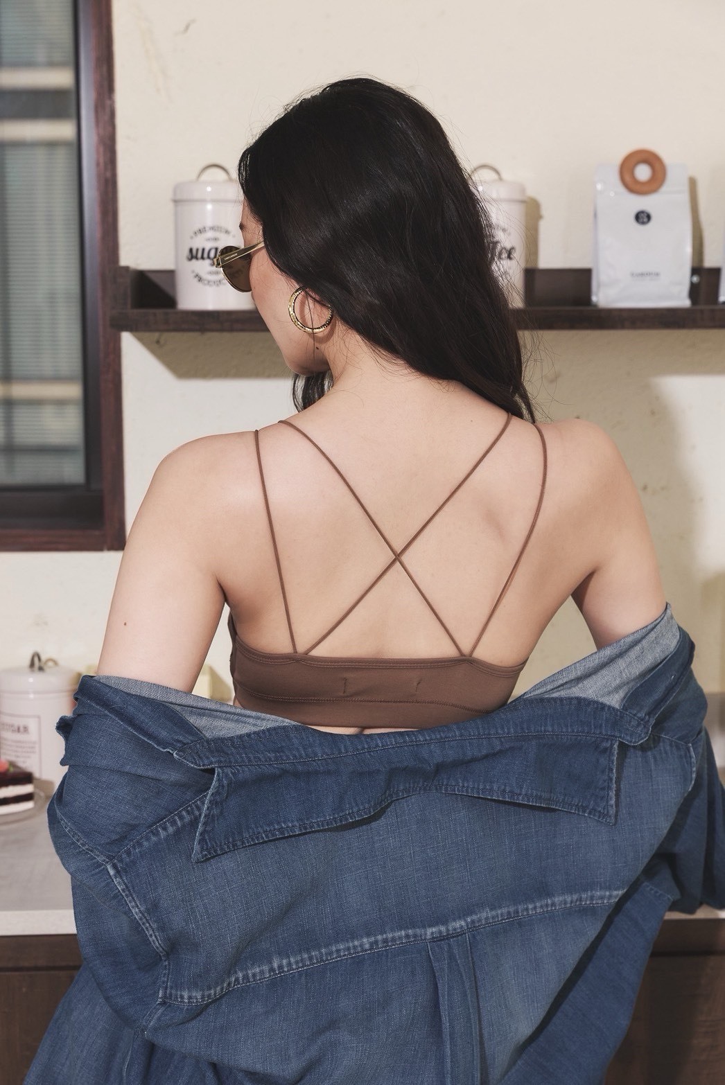 細肩美背BRA t_AMISSA（咖）