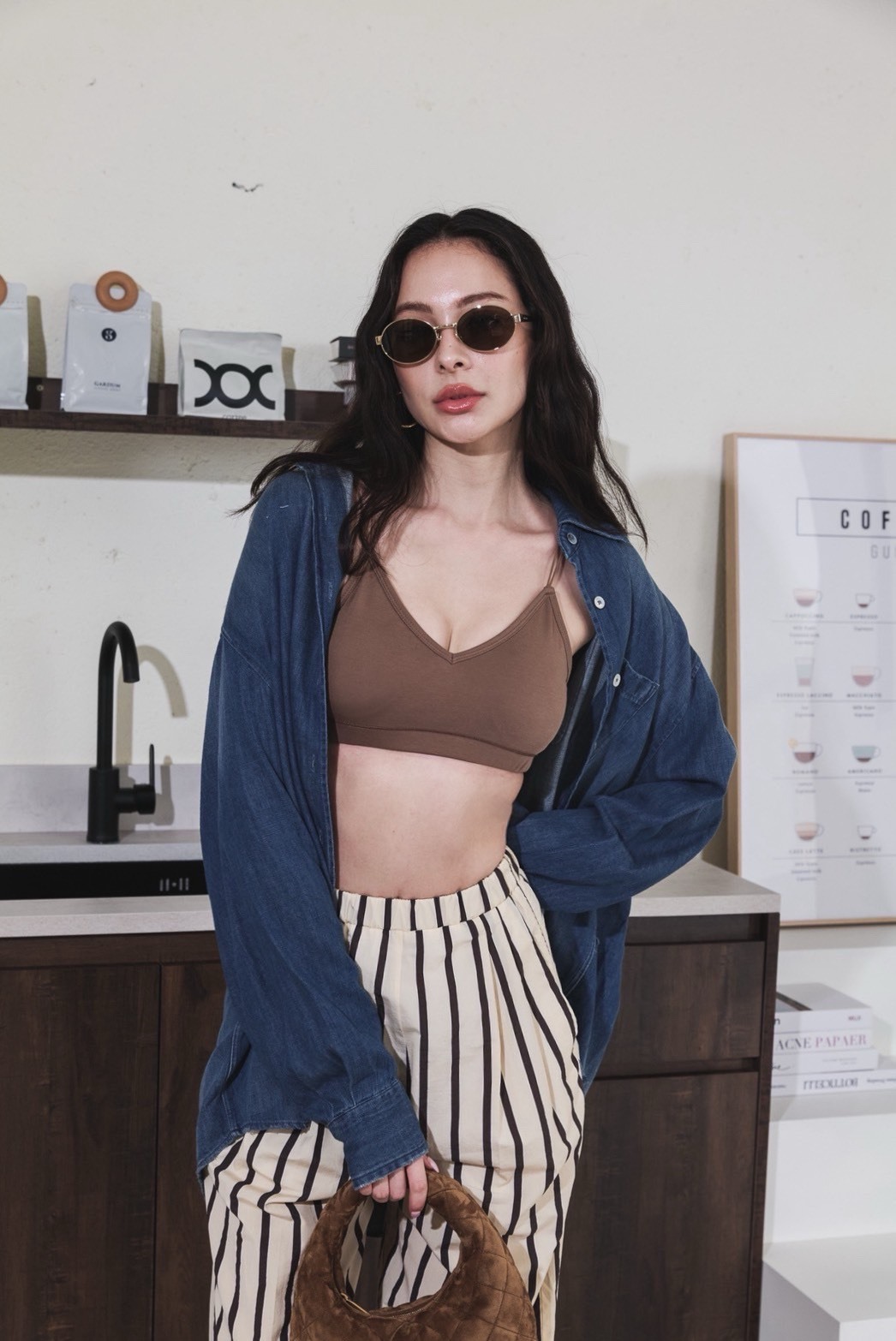 細肩美背BRA t_AMISSA（咖）