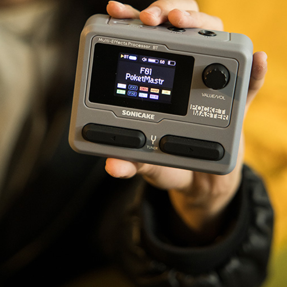 Sonicake Sonicake / Pocket Master 迷你綜合效果器(8色) 第 5 張圖片｜三峽效果器