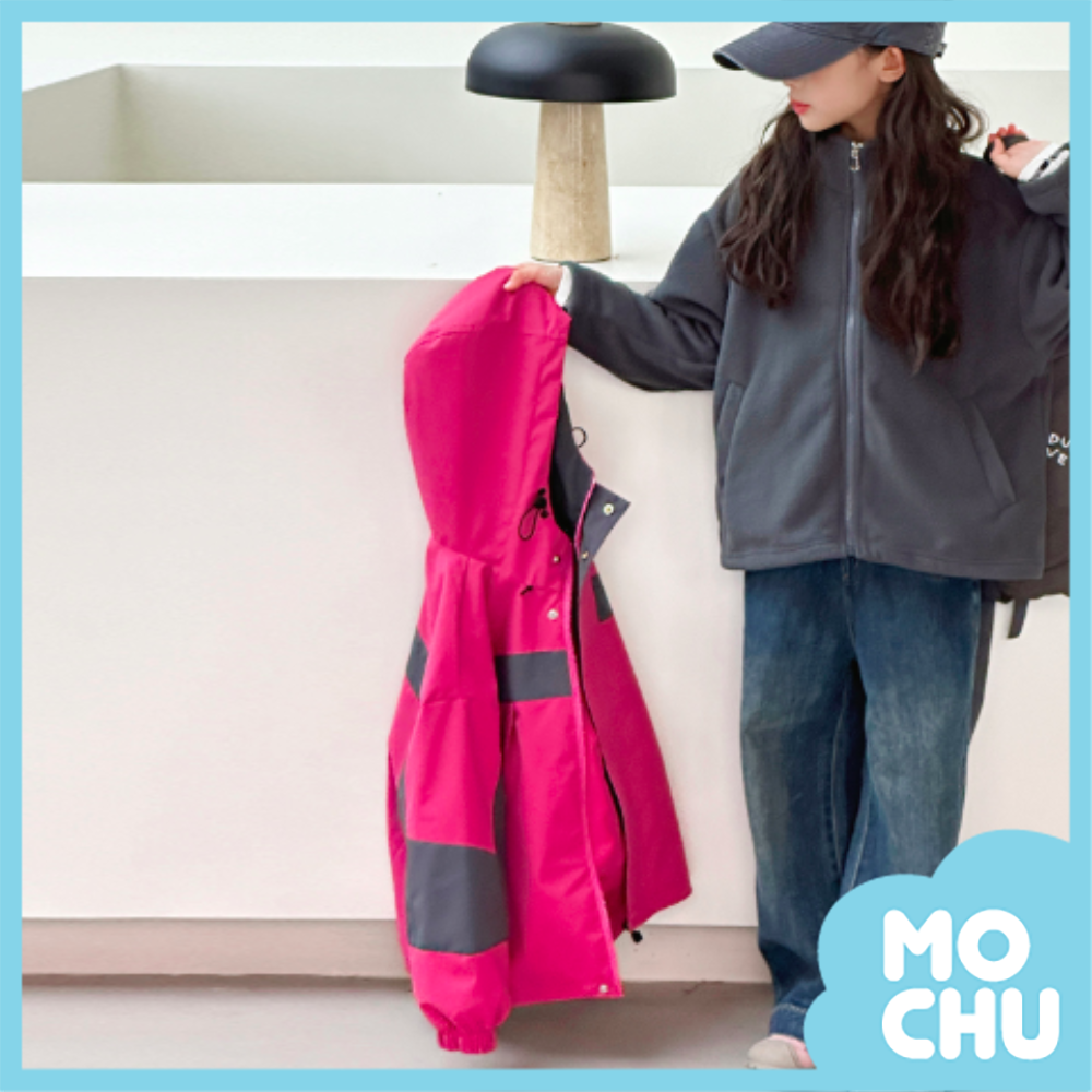 戶外撞色三合一衝鋒衣(外套+內膽)