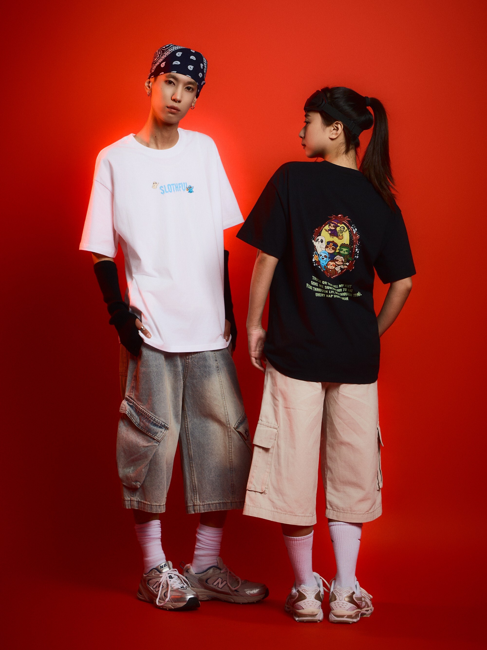 鬼怪嘉年華萬聖節印花T恤