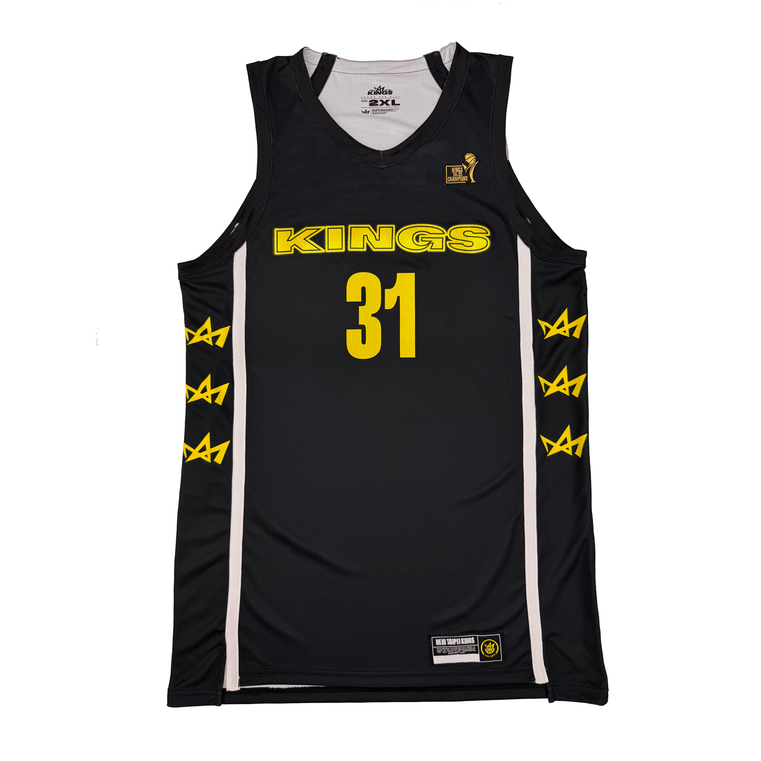 25-26國王主戰球衣電繡版｜尊爵黑