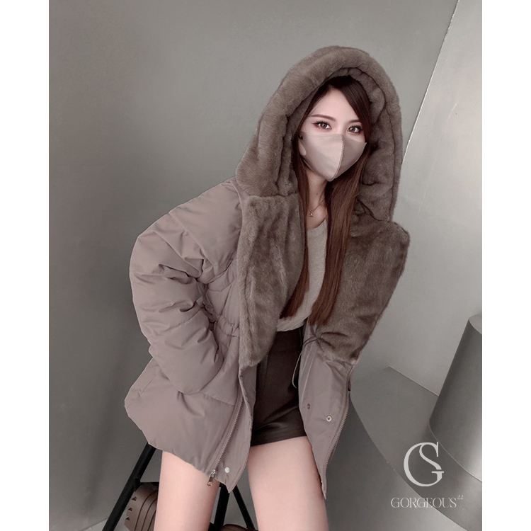 S01 「小胖丁兔寶寶版防潑水保暖外套」