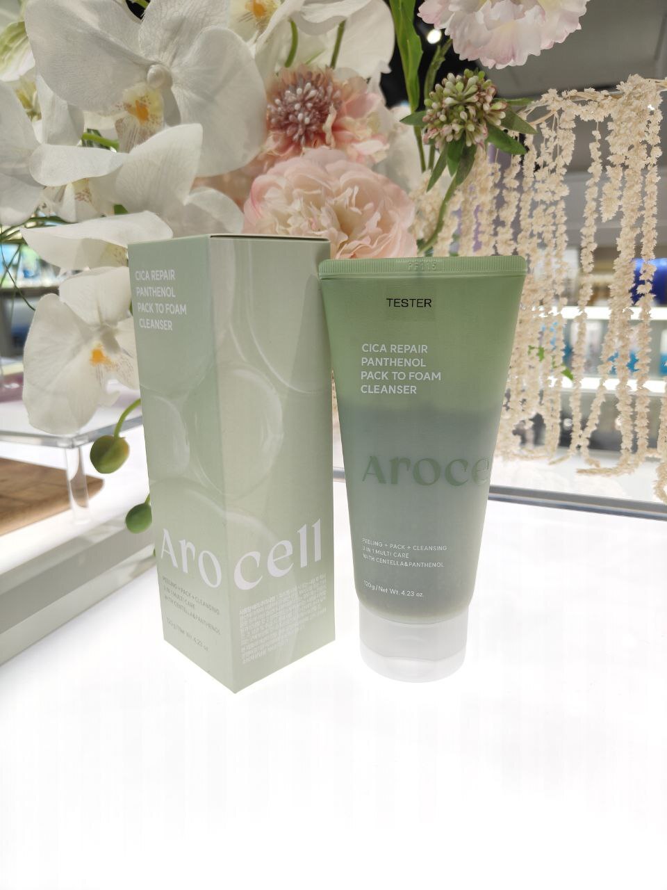 [S] BEAUTY AROCELL CICA REPAIR PANTHENOL PACK TO FOAM CLEANSER, 8809710462120 (SBU630)