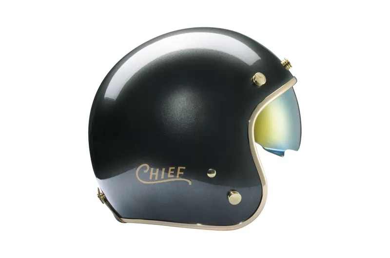 Chief Helmet DEMETER 閃銀 3/4 半罩 復古帽