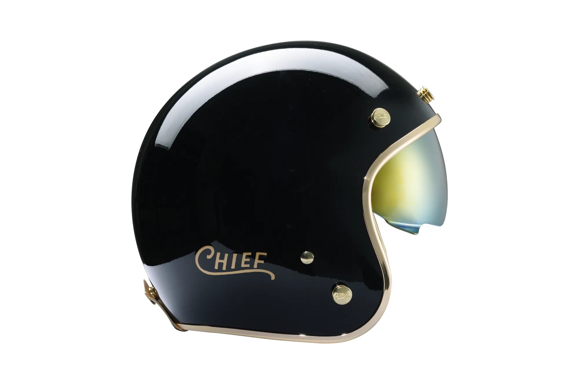 Chief Helmet DEMETER 黑色 3/4 半罩 復古帽