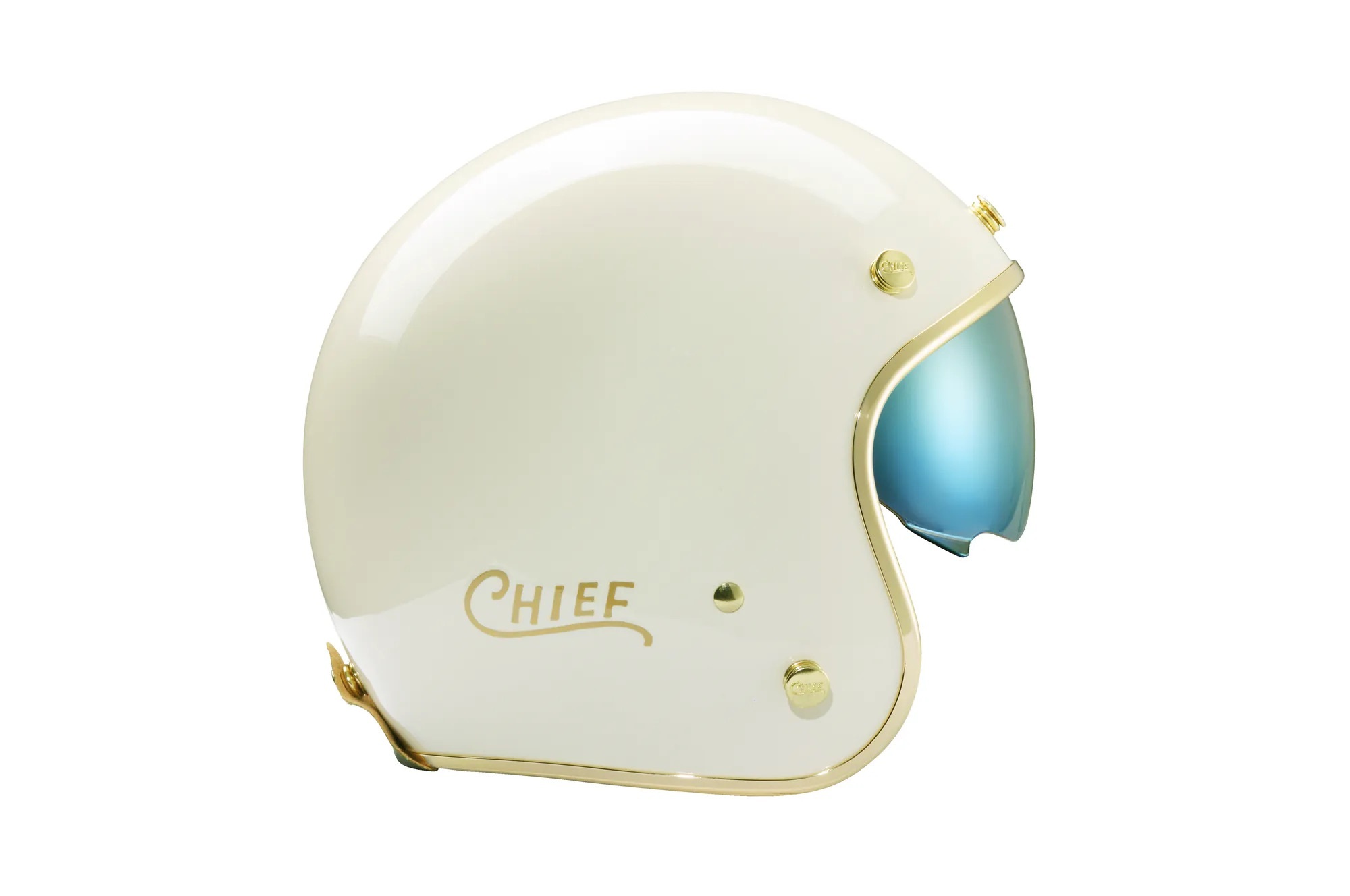 Chief Helmet DEMETER 奶昔白 3/4 半罩 復古帽