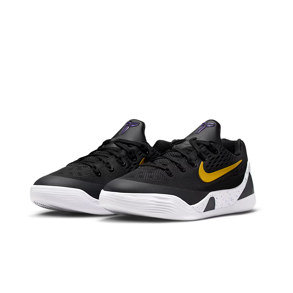 Nike Kobe 9 EM Low TB "Black University Gold" GS 黑曼巴 黑金 大童 女 FV3607-003 [台灣現貨]