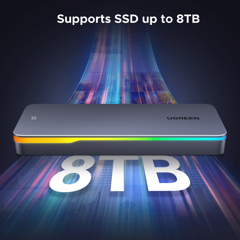 Ugreen M.2 NVMe RGB 擴充器_CM777-25665