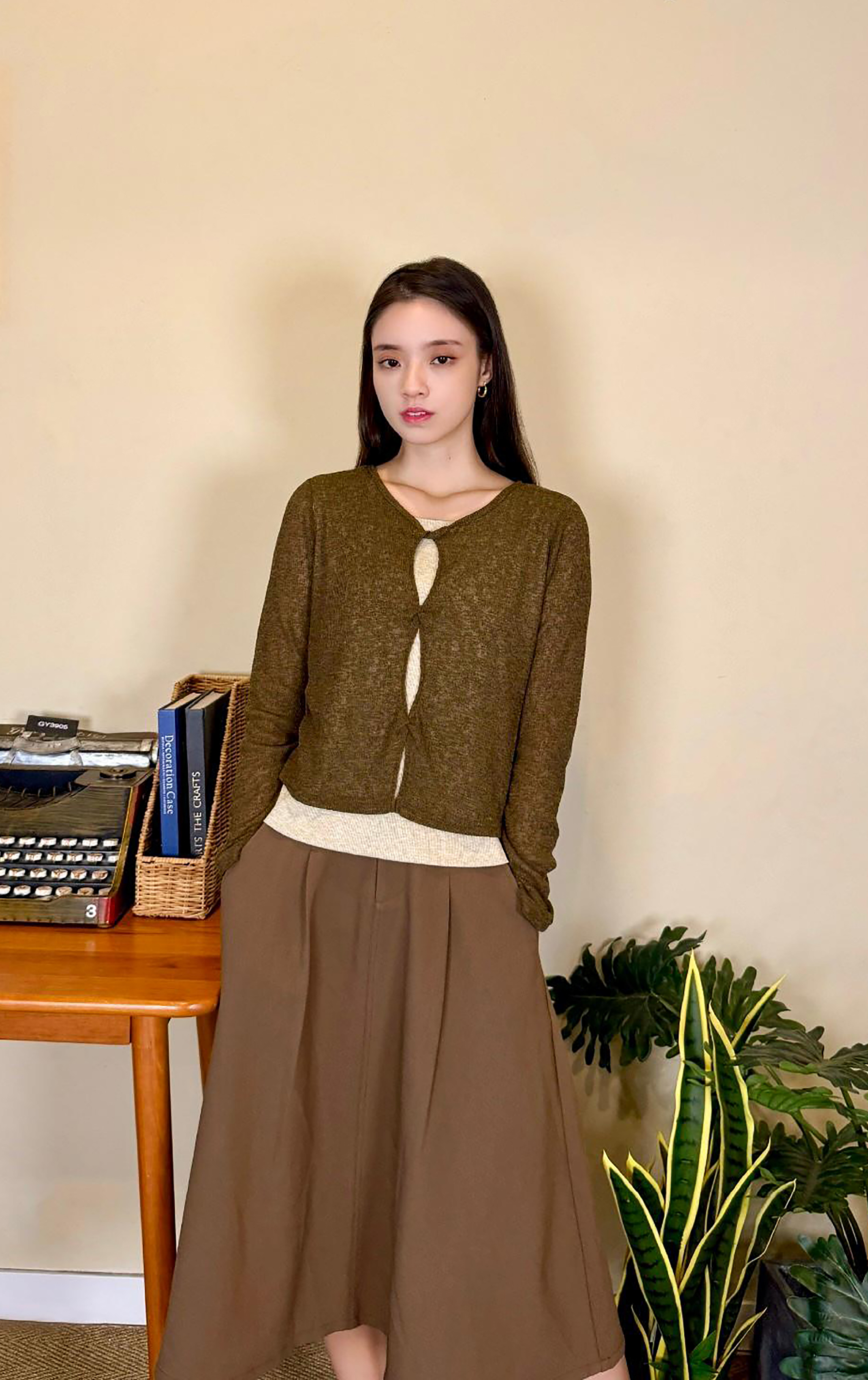 高腰半身裙 SK0234