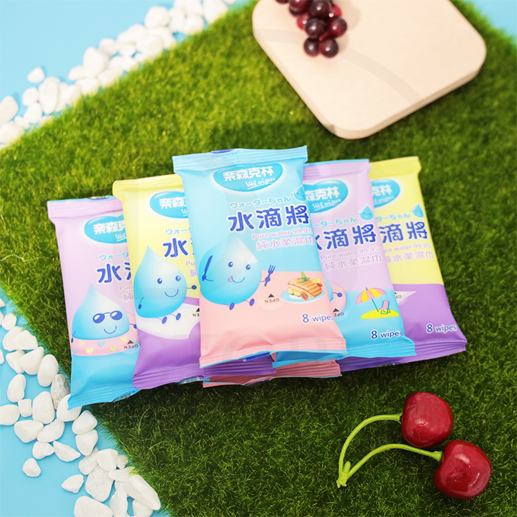 奈森克林 水滴將純水柔濕巾 8抽/90抽【BJ010】