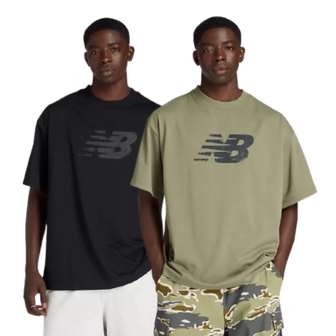 New Balance 斑駁LOGO 黑 AMT53171BK 綠 AMT53171DIO IX