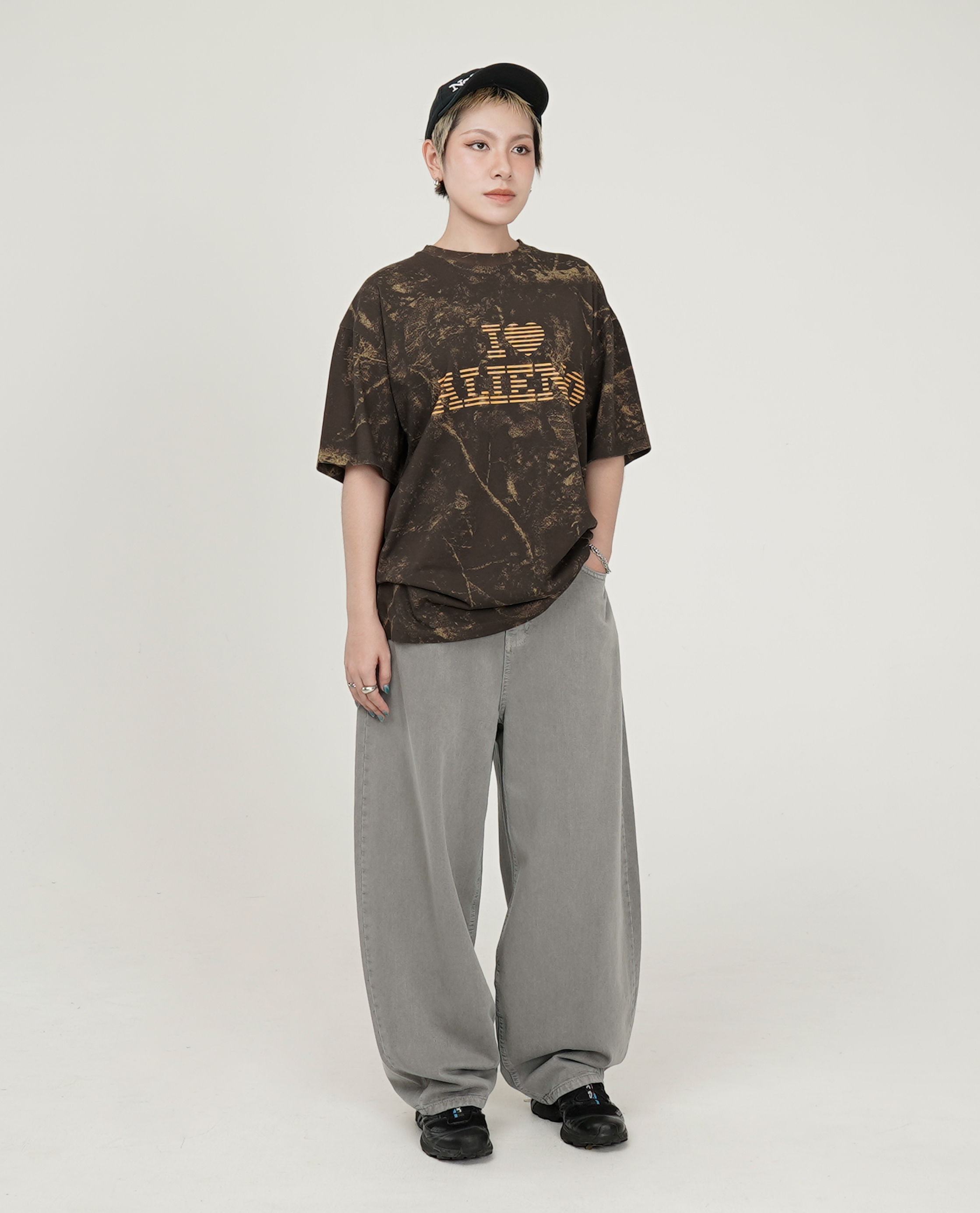 No Problemo I Love Alieno Camo SS Tee - 25FW