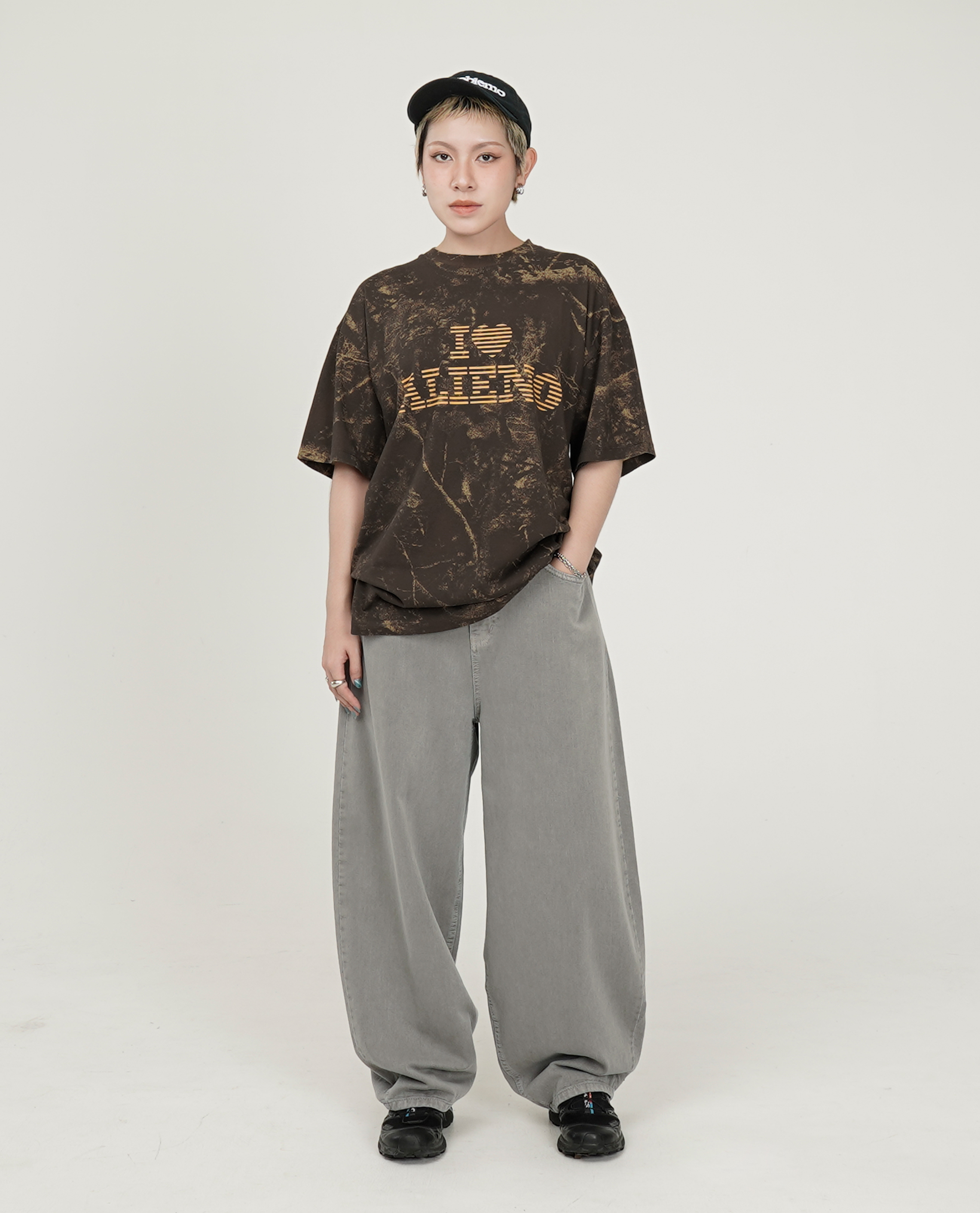 No Problemo I Love Alieno Camo SS Tee - 25FW