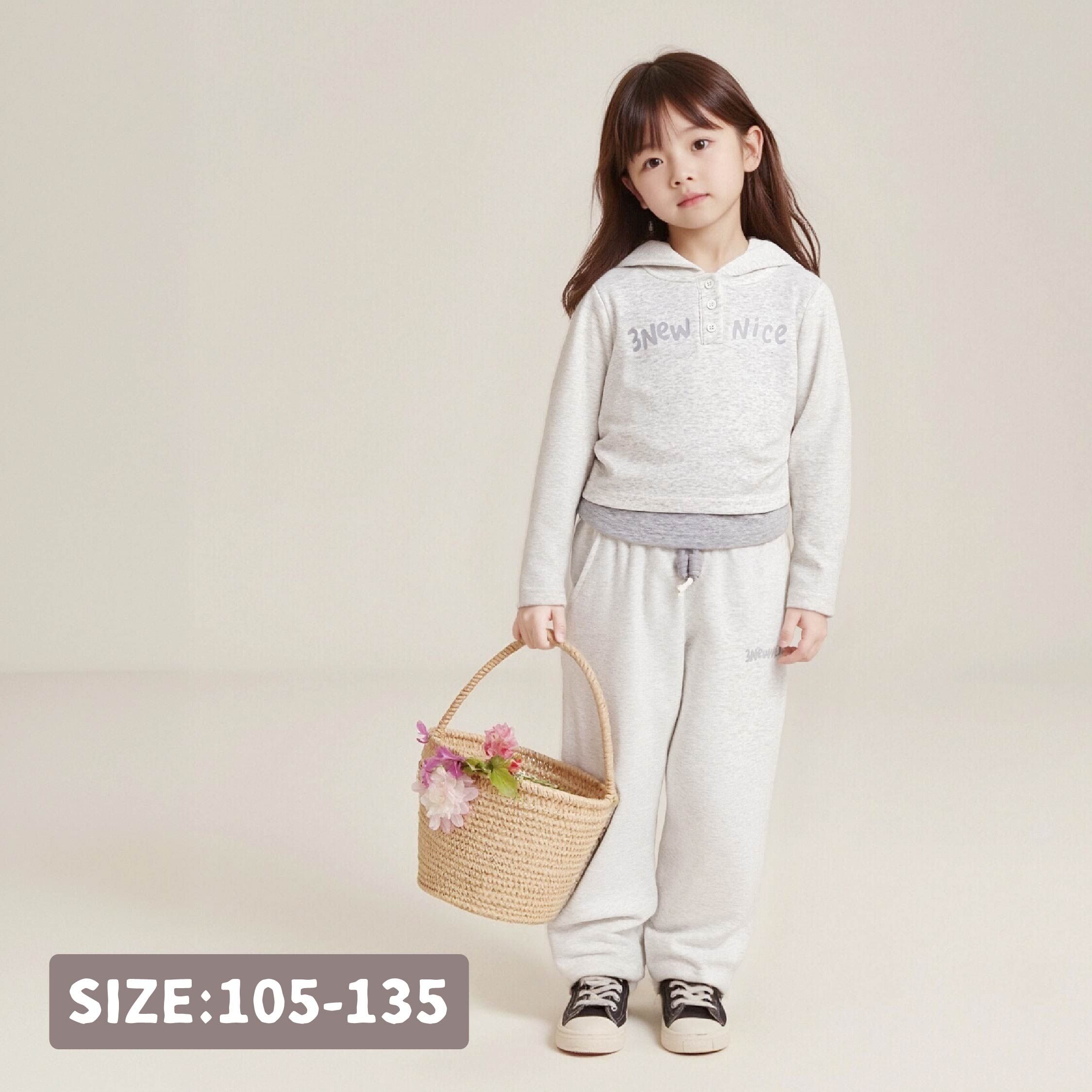 【H55339】質感英字側鬆緊設計套裝