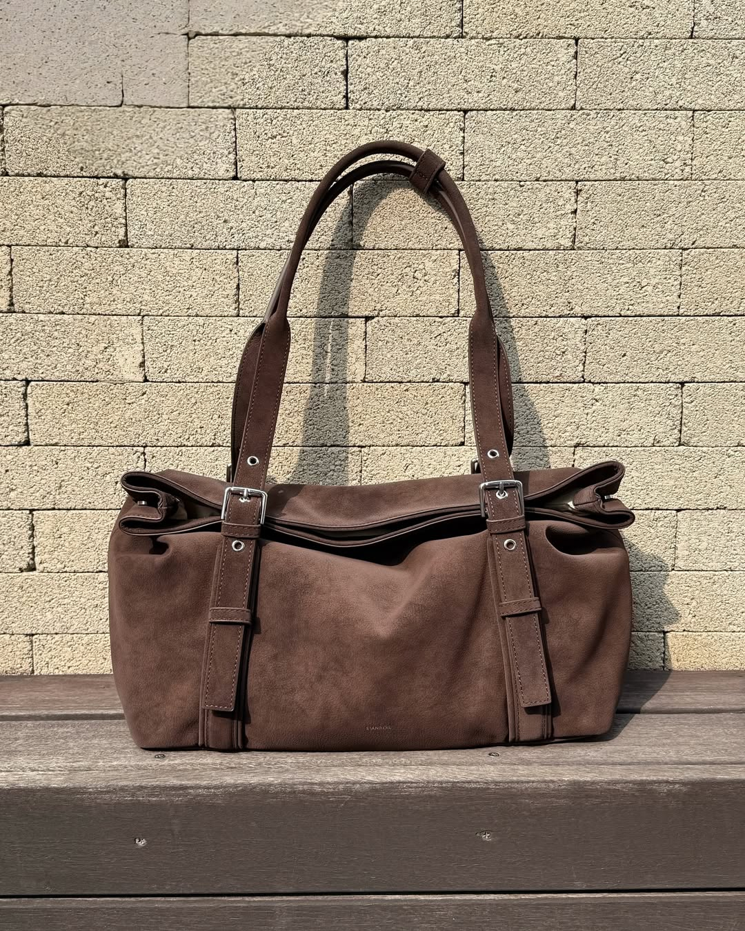 <韓國代購> STAND OIL VELOW BAG