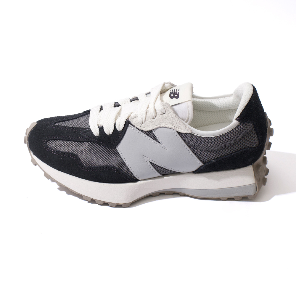 New Balance 327 男鞋 女鞋 黑灰色 復古 穿搭 麂皮 休閒 運動 慢跑鞋 U327LNB