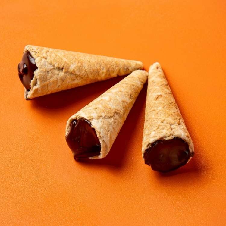 【揪嗨派】巧克力迷你甜筒餅乾150g/包