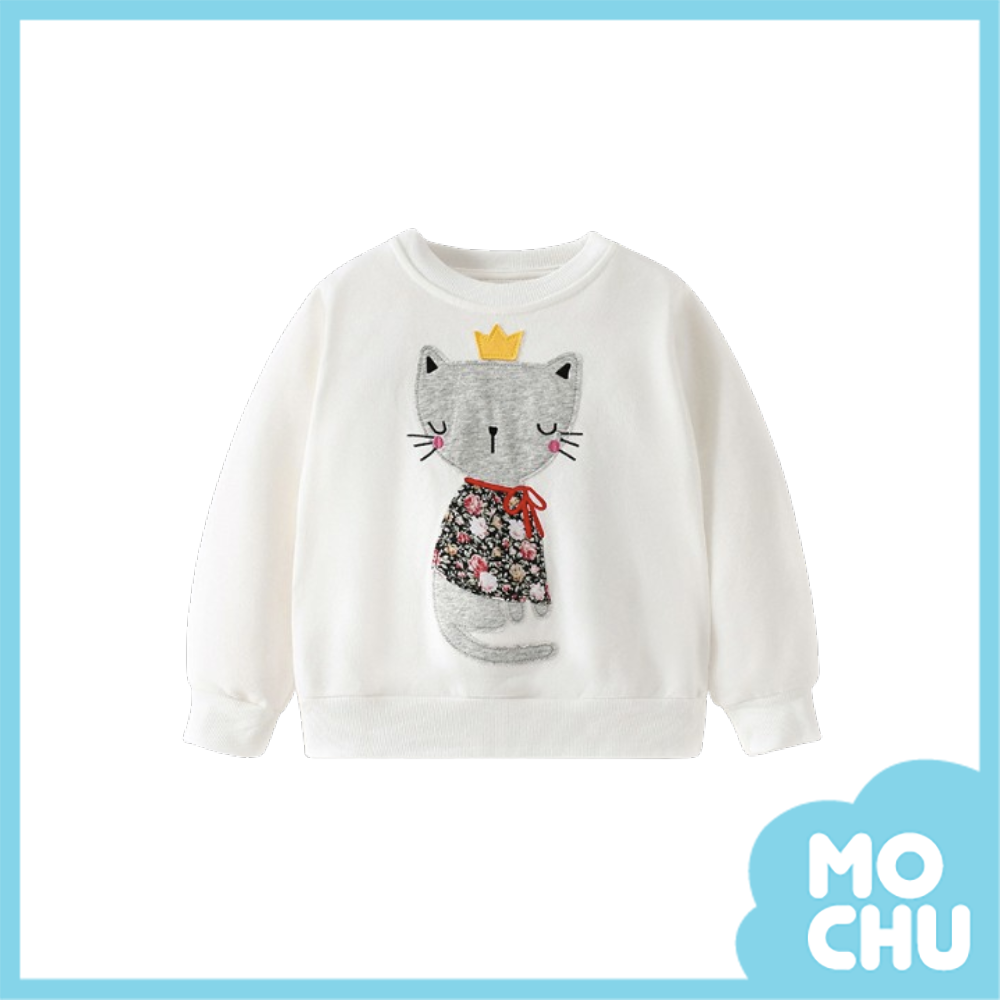 皇冠小貓咪長袖上衣