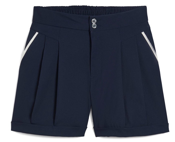PUMA 女短褲裙 #626847-02 ,深藍