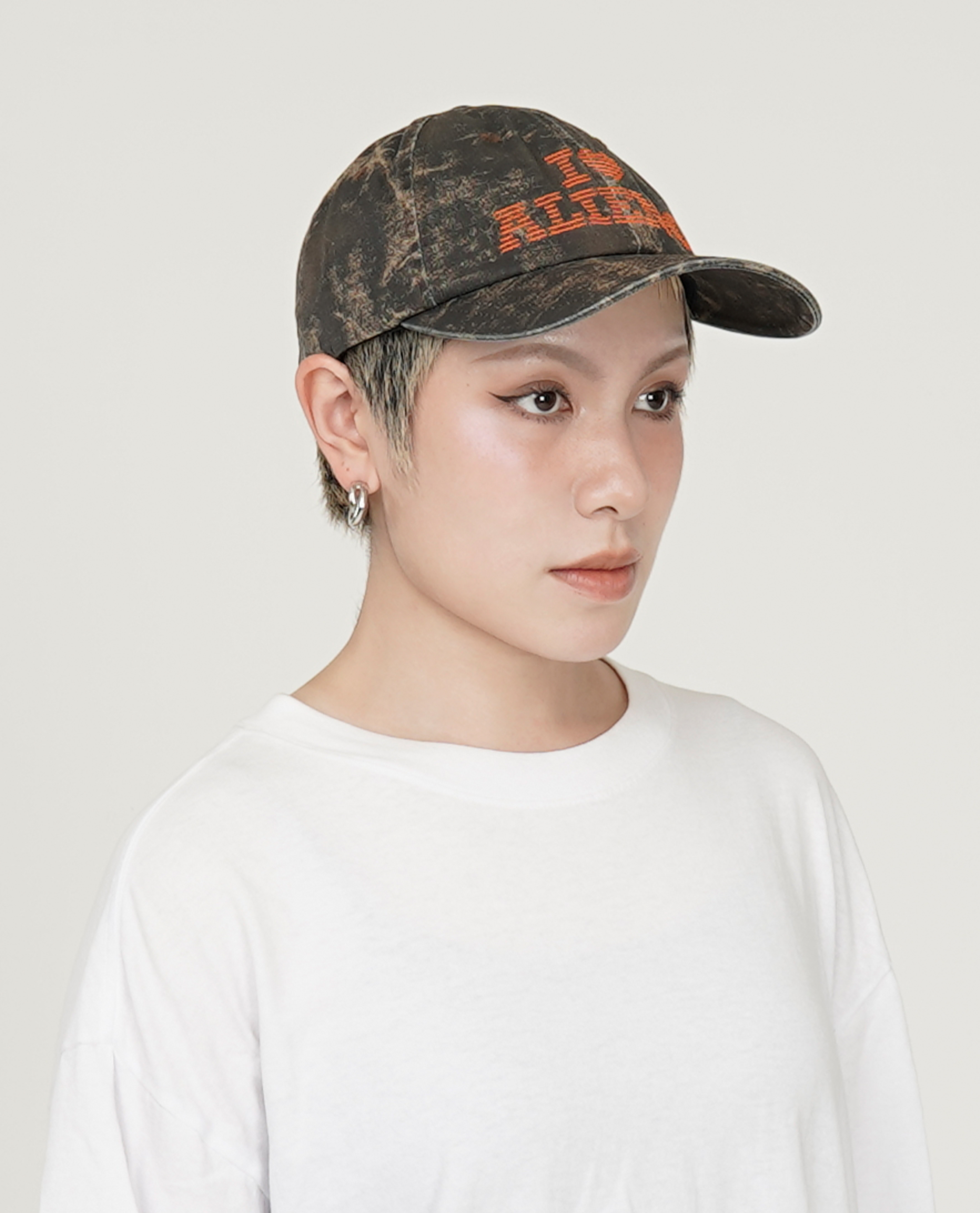 No Problemo I Heart Camo Cap - 25FW