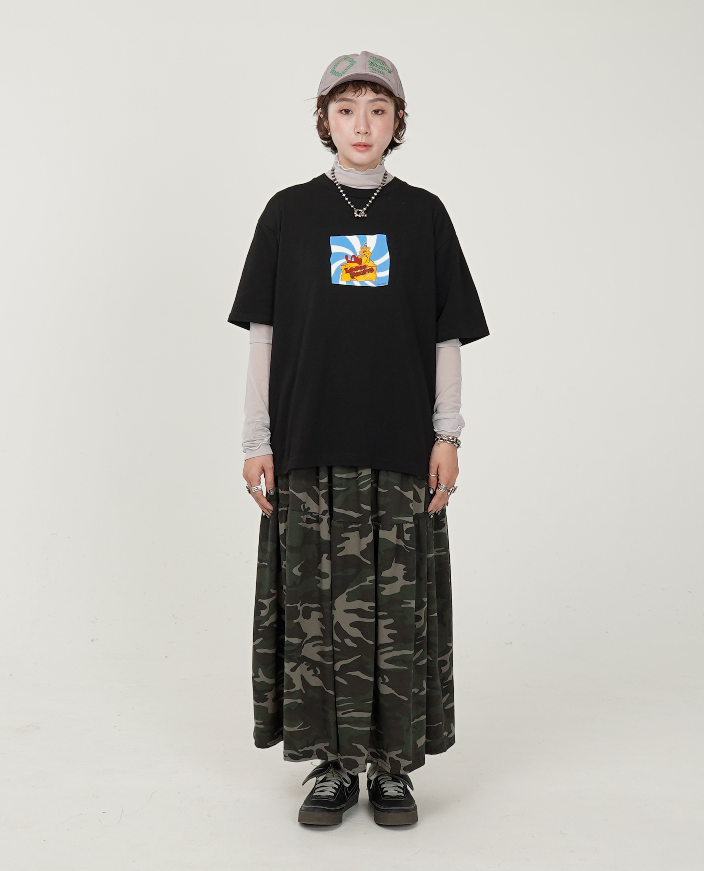 LOOSE JOINTS DEADKEBAB - 'CHEESE' S/S TEE - 25FW