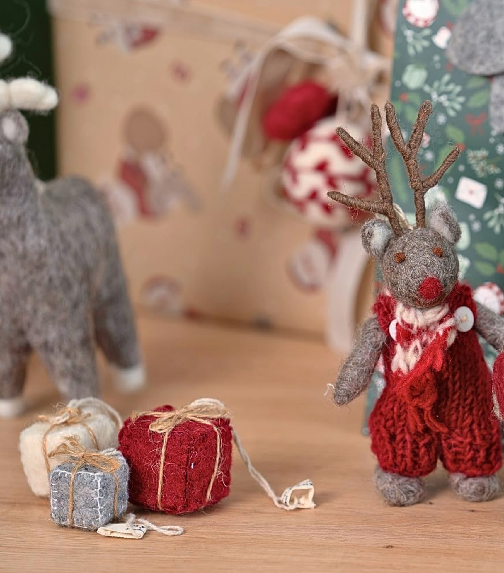 丹麥Gry&Sif 聖誕掛飾-Presents Classic(10123)