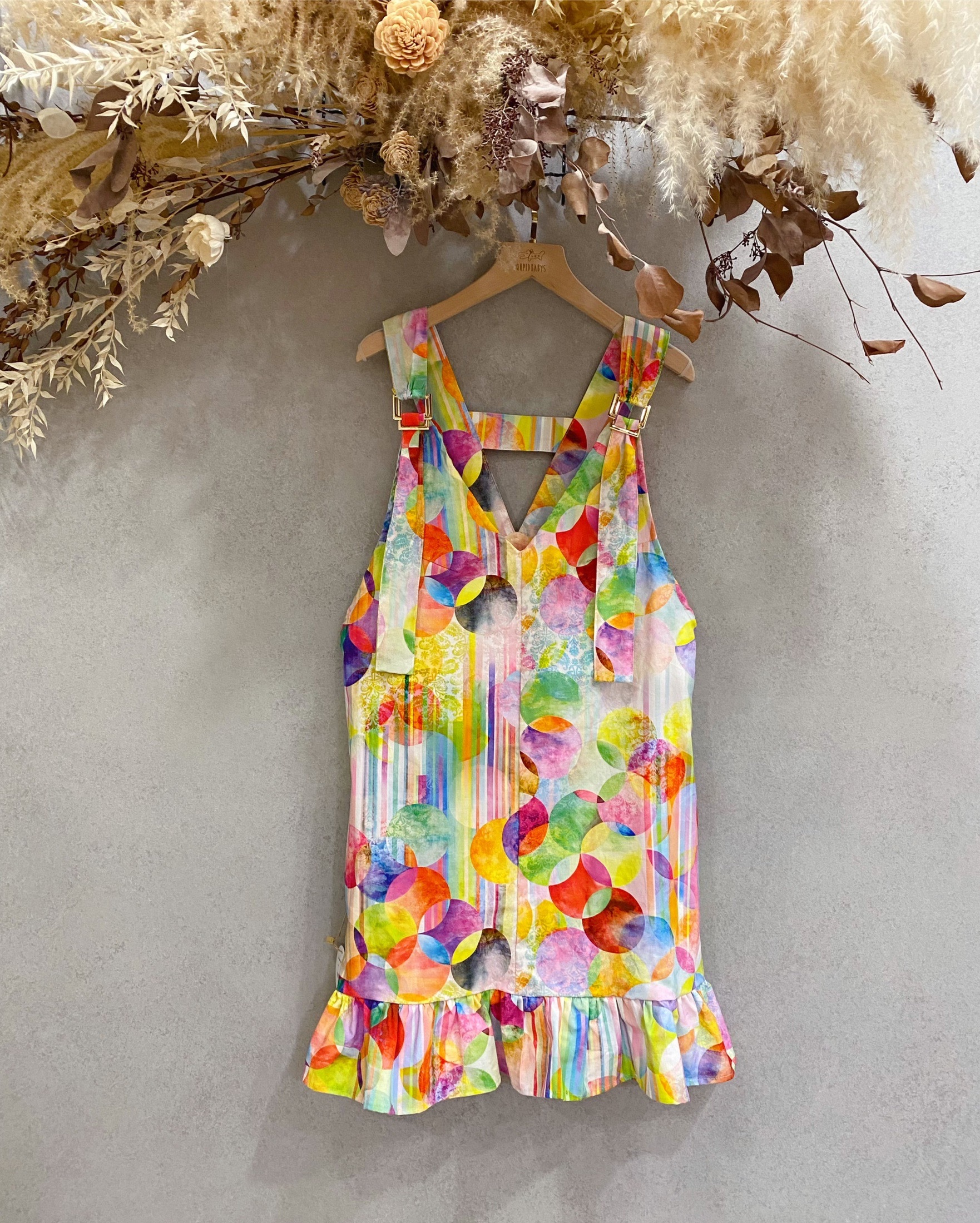 彩色夢幻泡泡 媽咪歐若拉短洋裝