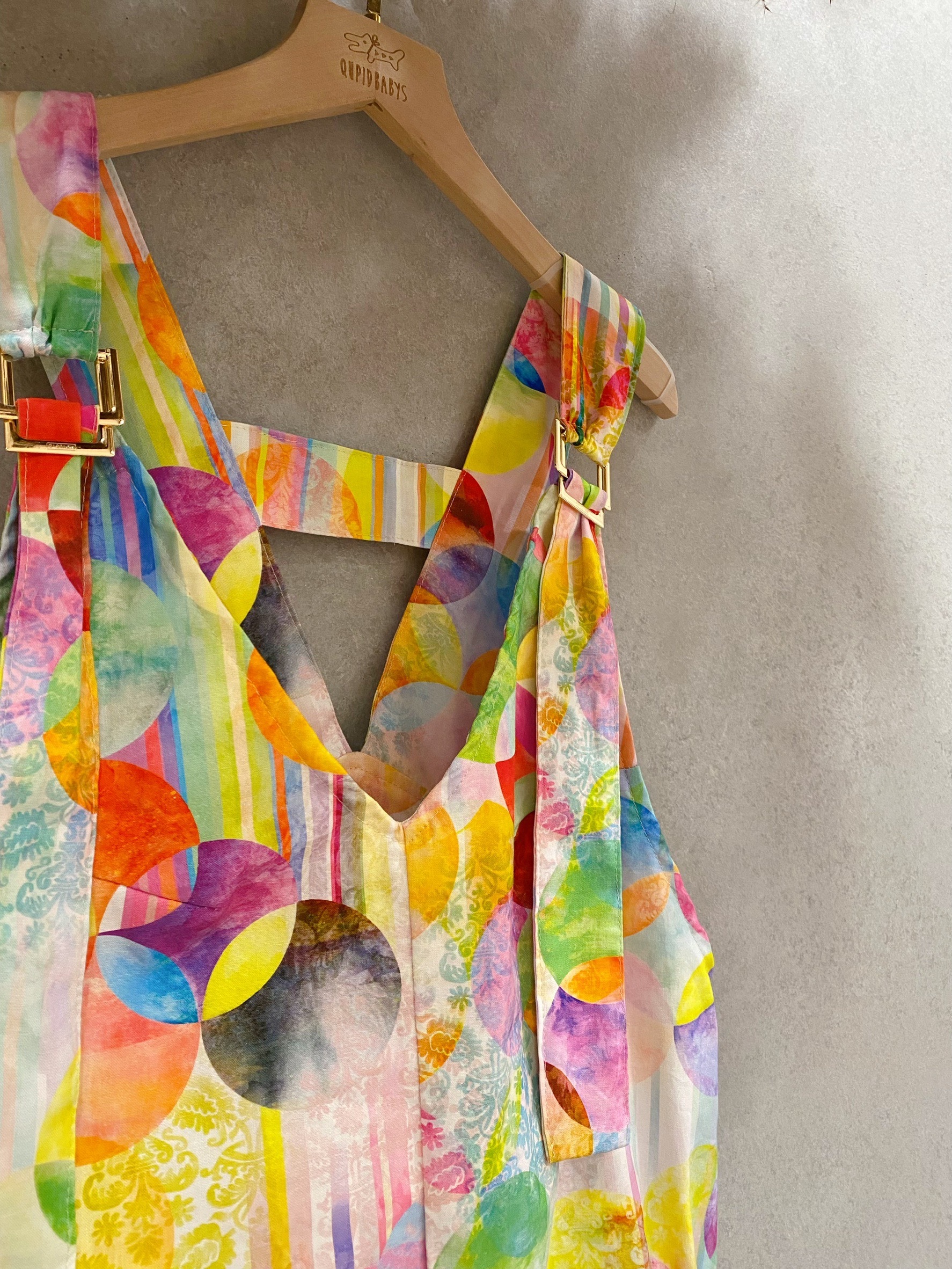 彩色夢幻泡泡 媽咪歐若拉短洋裝