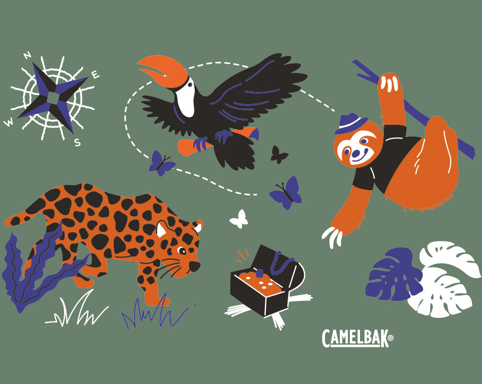 Camelbak Fighting! Chug不鏽鋼彈蓋運動保溫瓶(保冰) 600ml - 雨林尋寶記