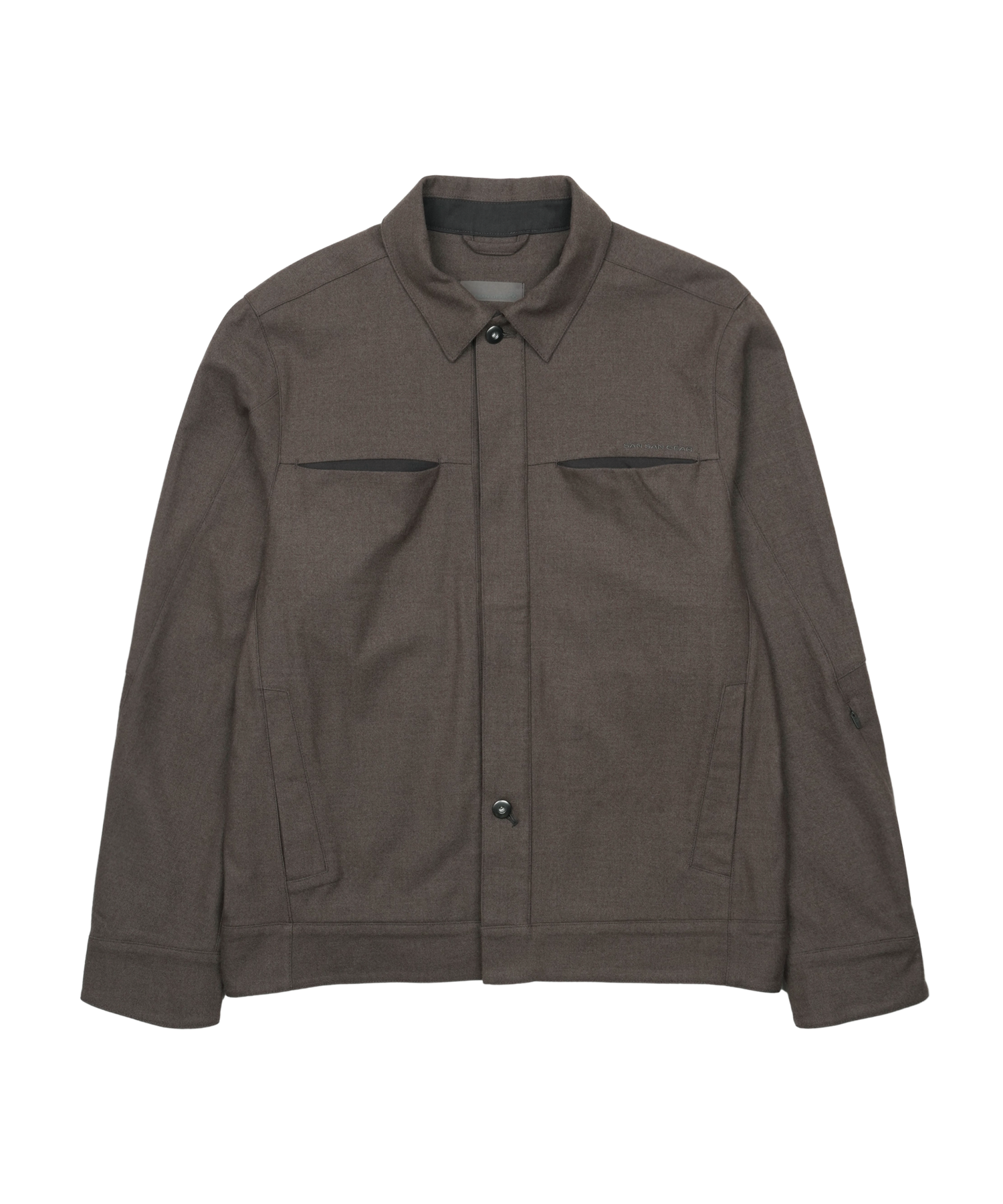 SAN SAN GEAR | TRUCKER JACKET "BROWN"