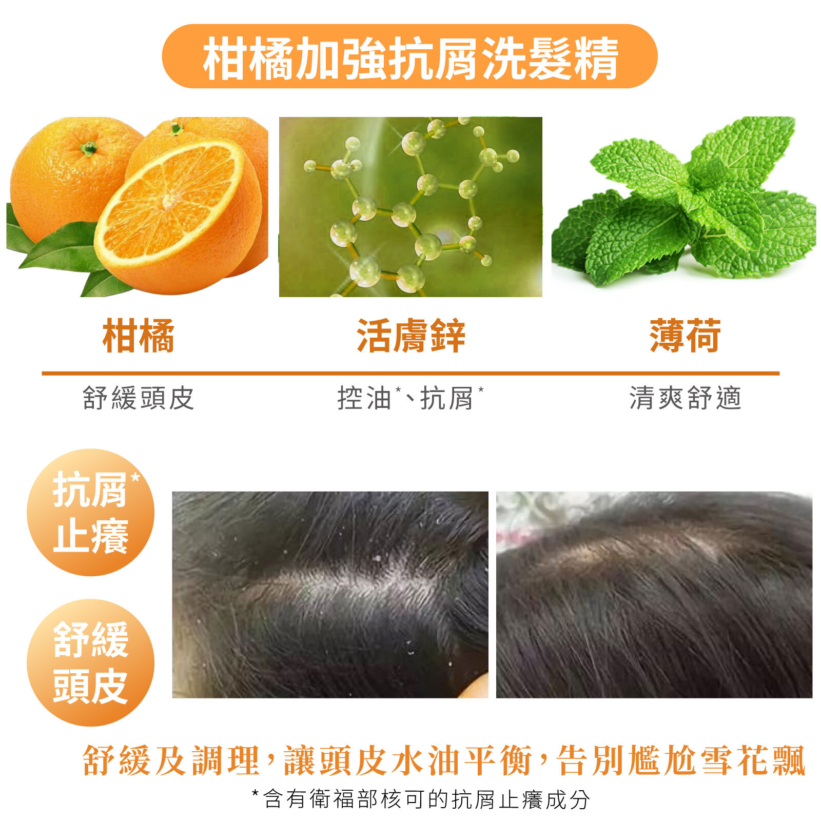 髮利明_柑橘洗髮精