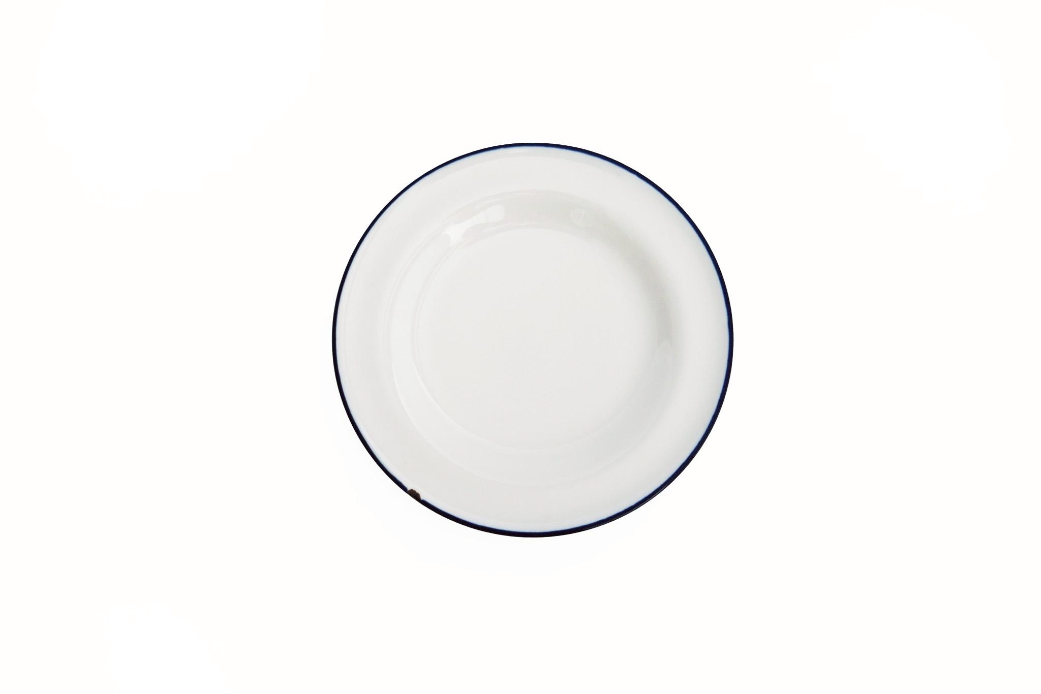 LUZERNE｜Tin Tin系列 - 仿琺瑯餐盤 21cm