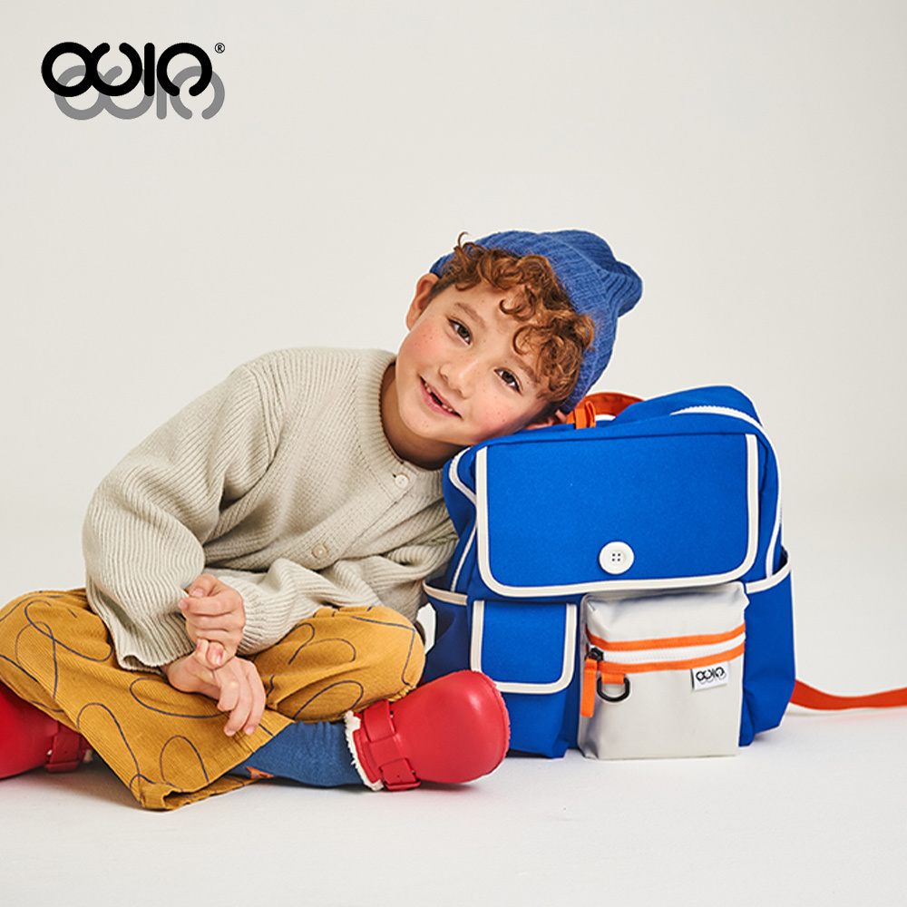 【OuinOuin New Term】韓國三色漫遊背包 - 海洋探險藍