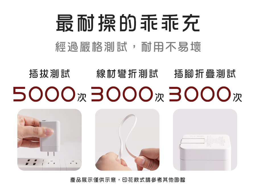 嚴格測試耐用不易壞