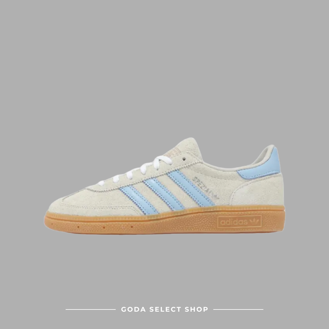 Adidas Handball Spezial W 卡其色 寶藍色 麂皮 焦糖底 德訓鞋 休閒鞋 JS0241