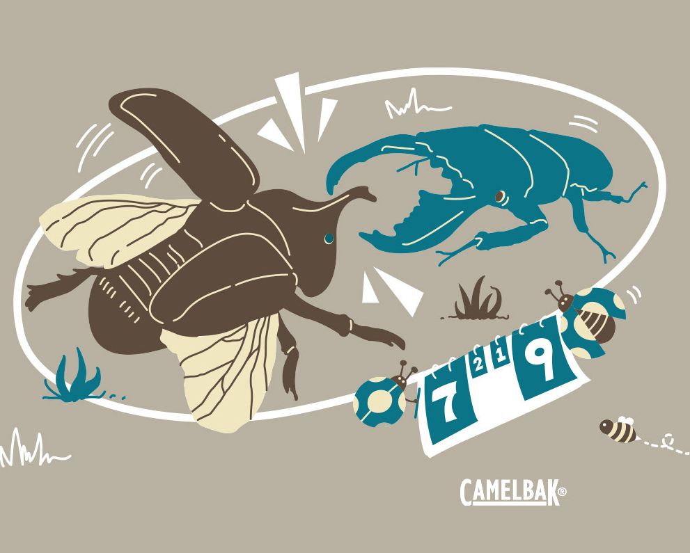 Camelbak Fighting! Chug不鏽鋼彈蓋運動保溫瓶(保冰) 600ml - 決鬥吧蟲蟲