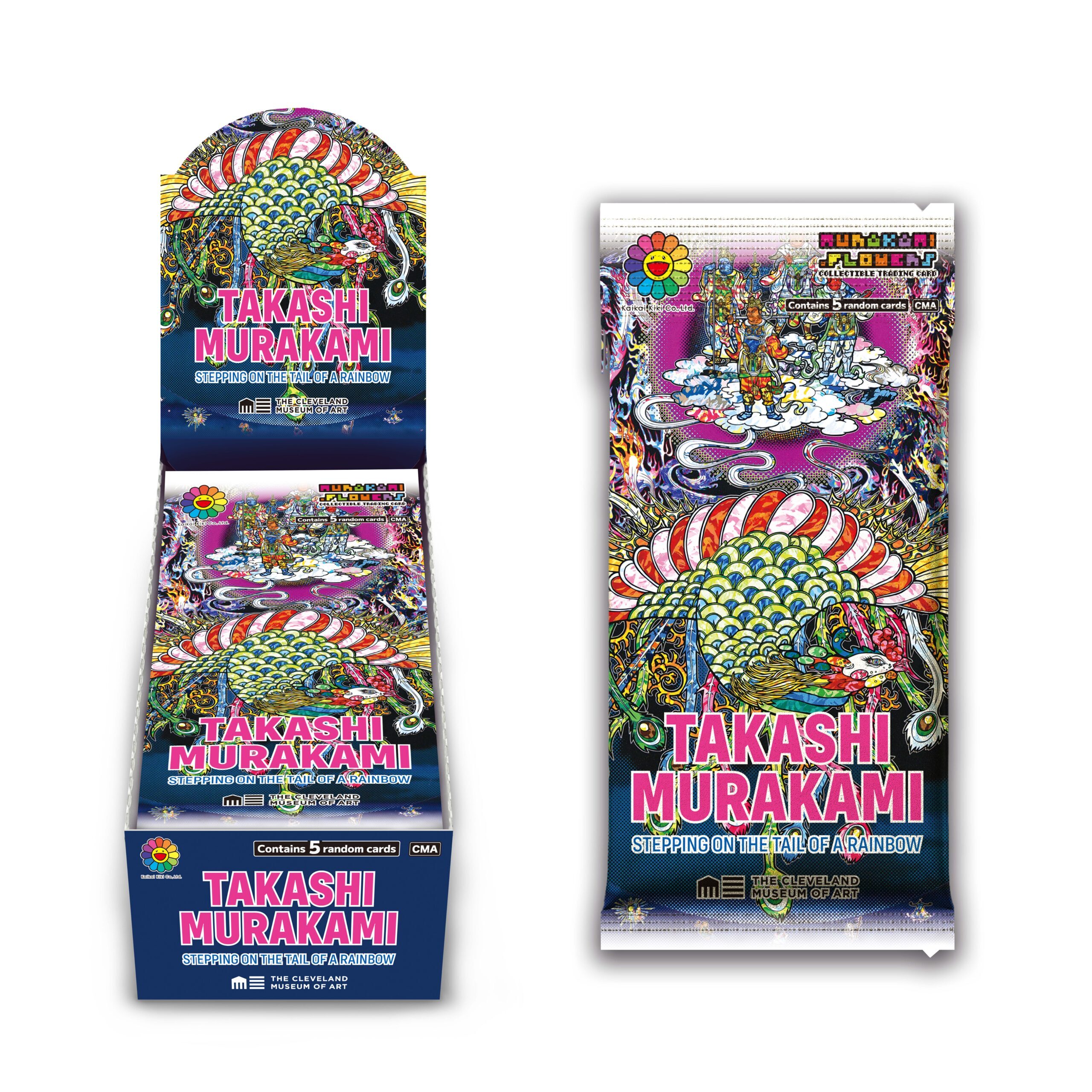 村上隆 Takashi Murakami - Flowers Collectible Trading Card 《Stepping on the Tail of a Rainbow》