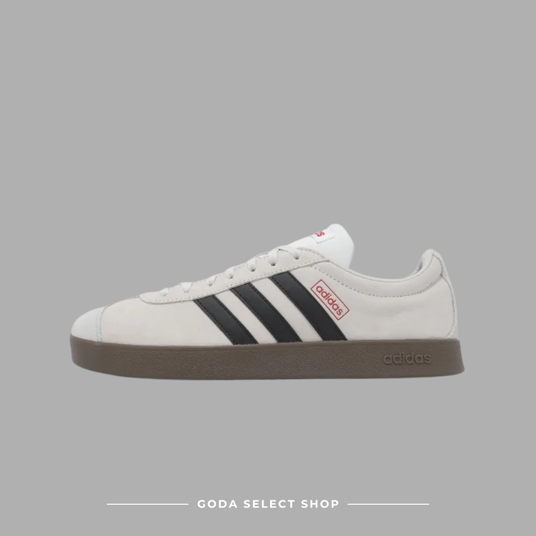 Adidas VL Court Classic 灰黑 焦糖底 休閒鞋 JS3003