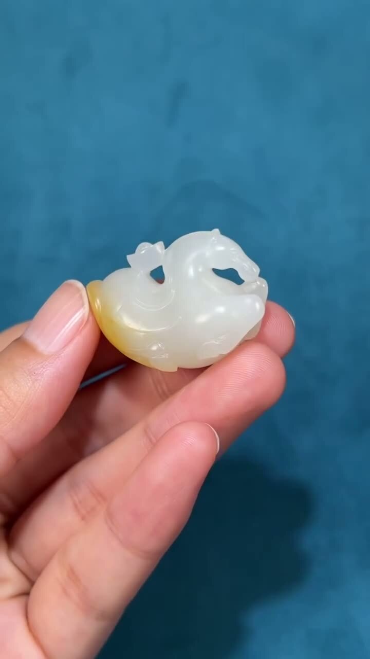 和田玉籽料馬上有錢,天然和田玉軟玉