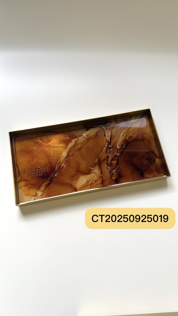 Celebrate today MIT台灣手工製作 酒墨藝術方形置物盤