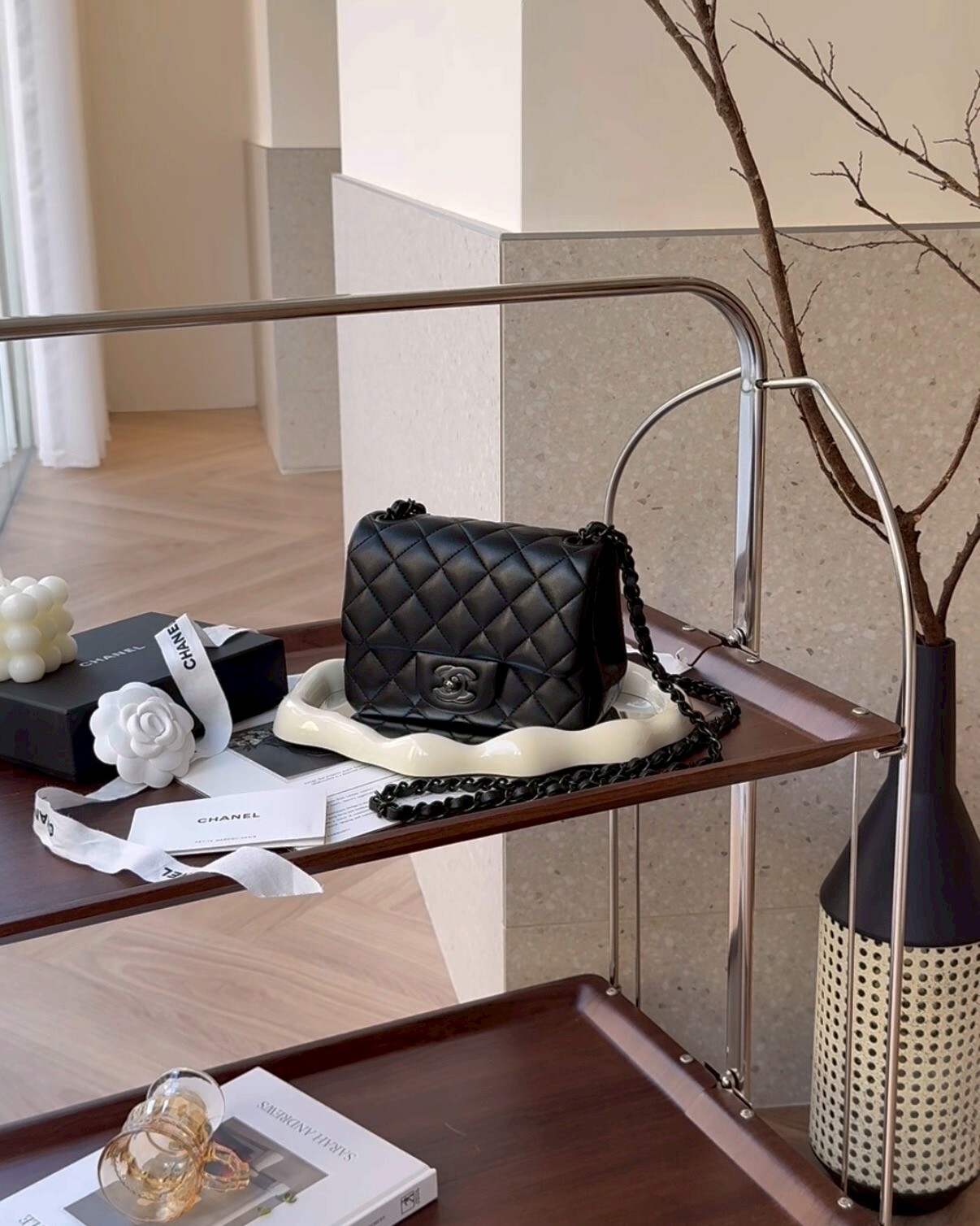 CHANEL｜CF17 方胖 SO BLACK