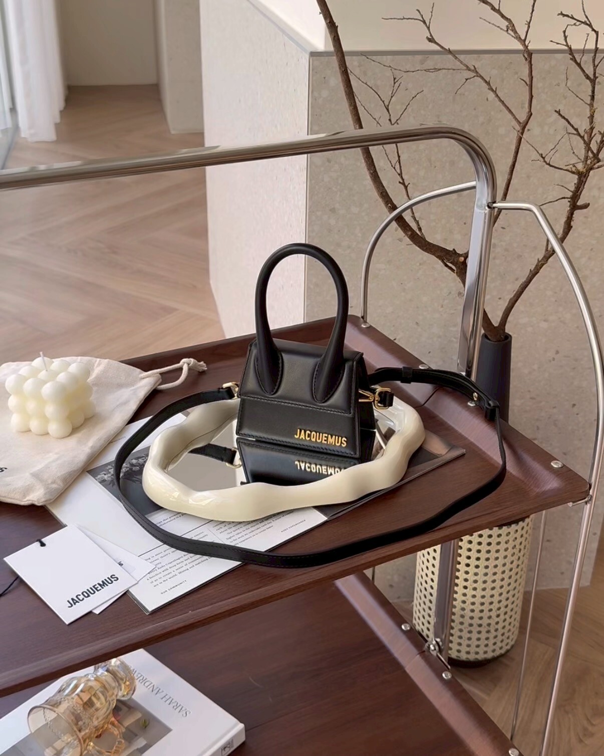 JACQUEMUS｜MINI 手提肩背包 黑色