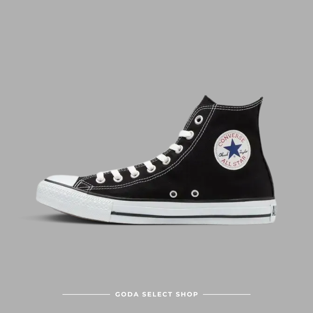 Converse CANVAS ALL STAR HI 高筒 基本定番款 黑色