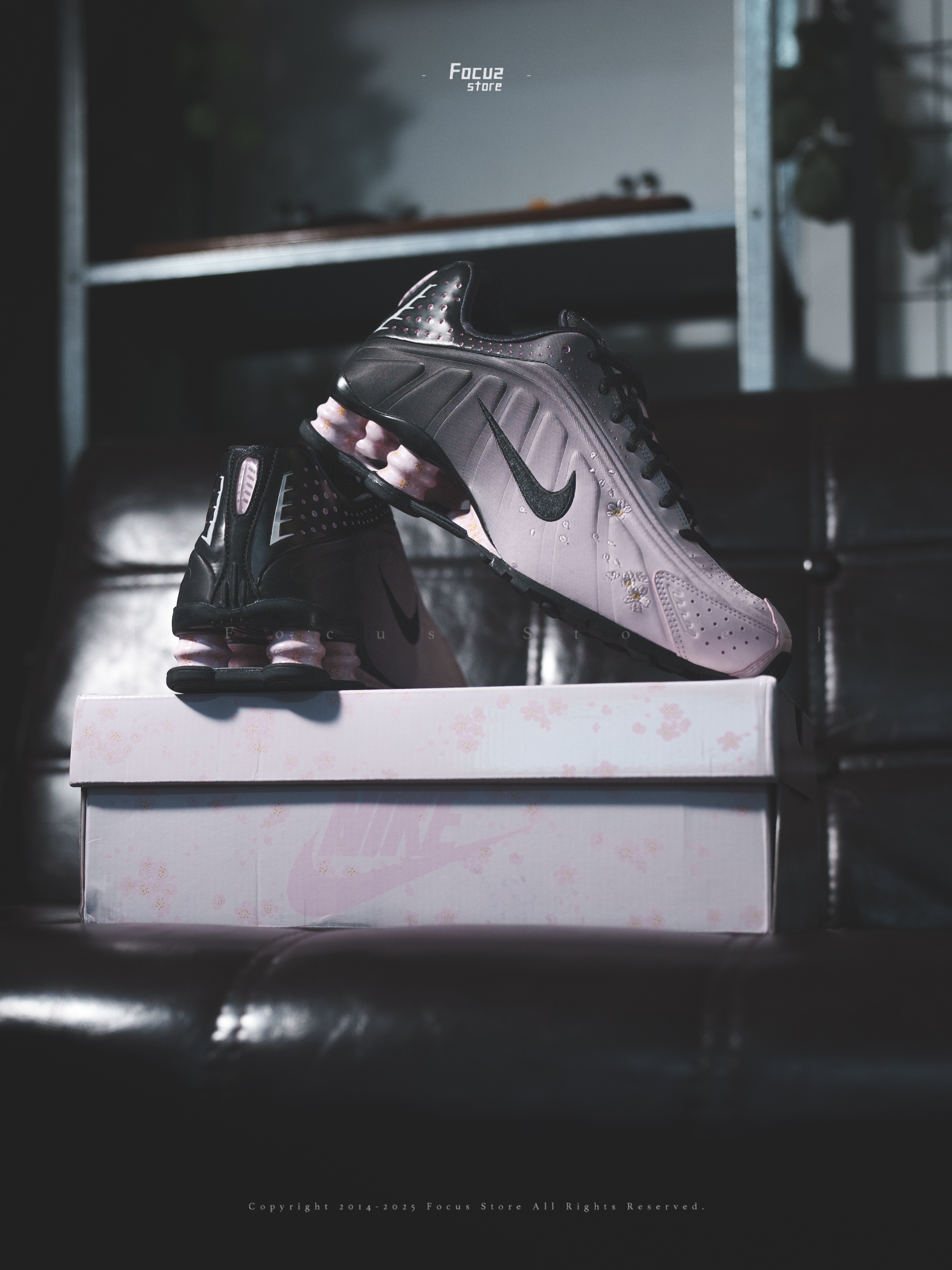 【Focus Store】預購 Nike Shox R4 Wmns "Sakura" 櫻花 黑粉 IB8872-600