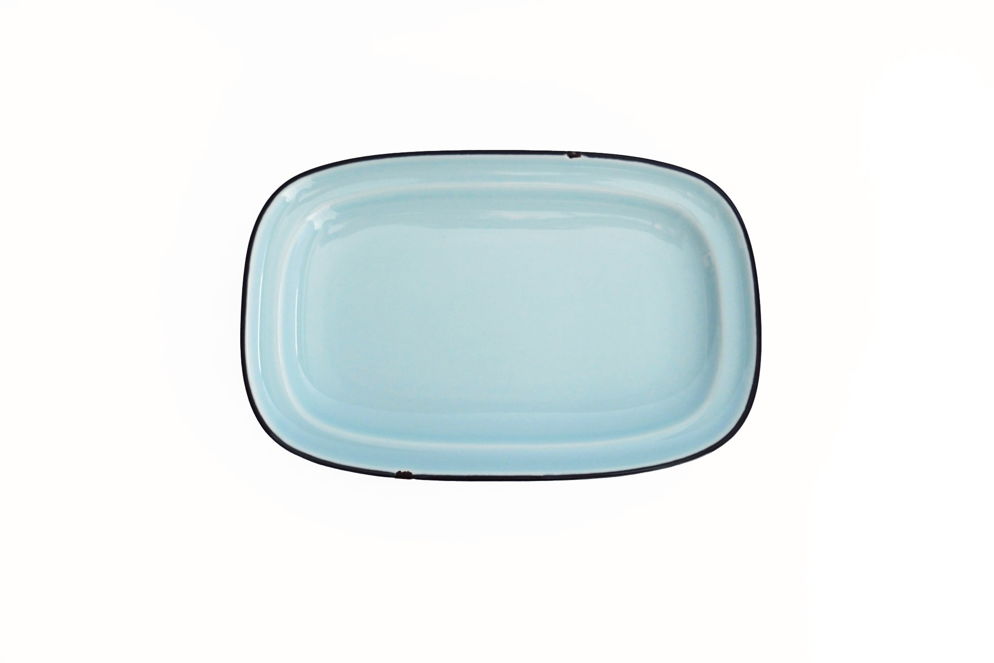 LUZERNE｜Tin Tin系列 - 仿琺瑯長餐盤 27cm