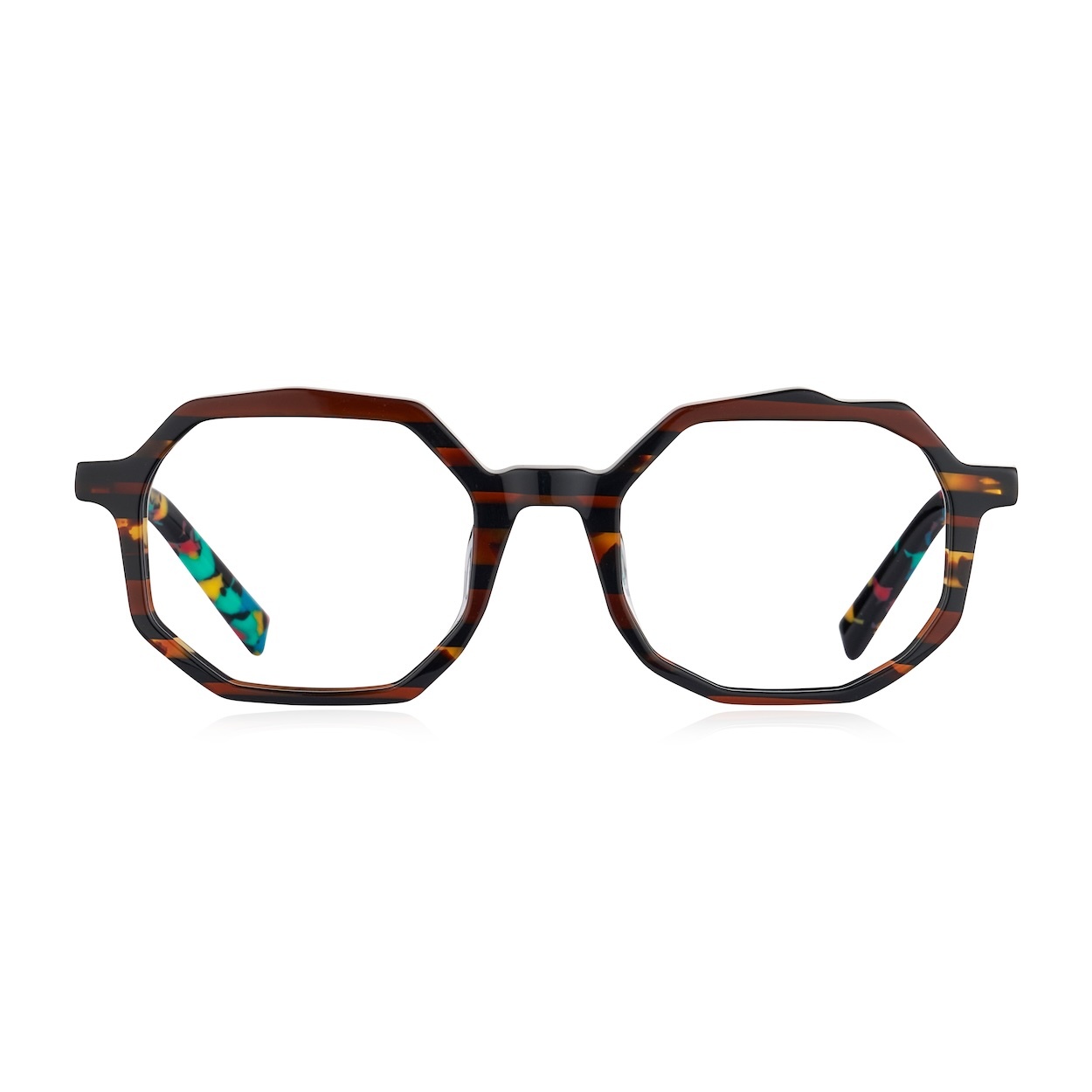 不受拘束造型不對稱方框 - 三色可選