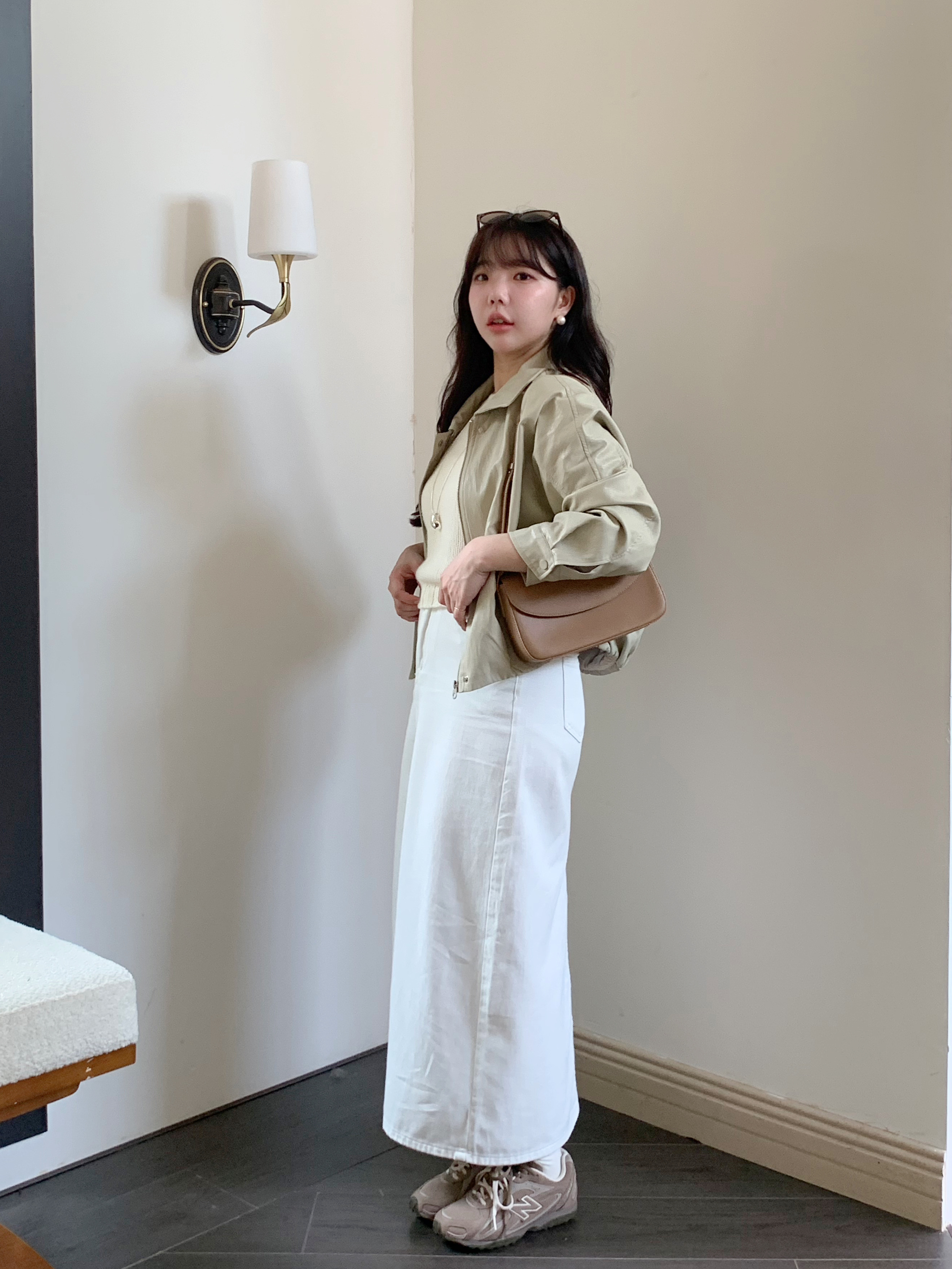 質感軟皮翻領外套 3色