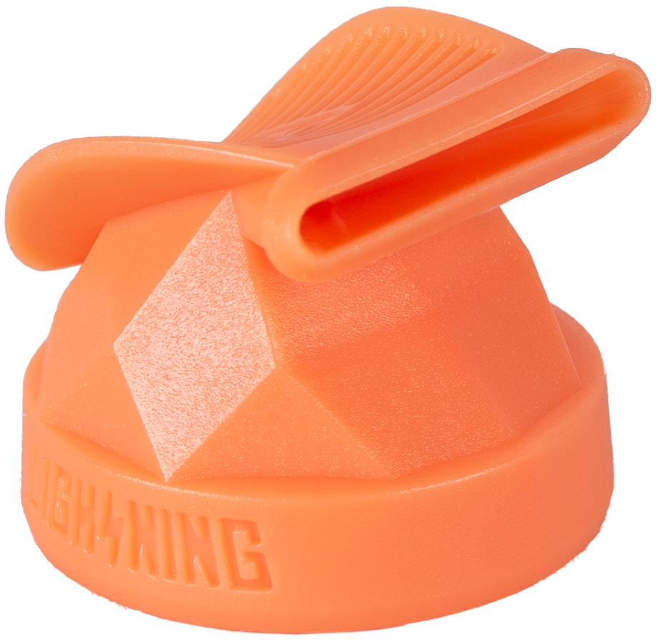 火焰閃電噴頭｜FLAME Lightning Cap orange